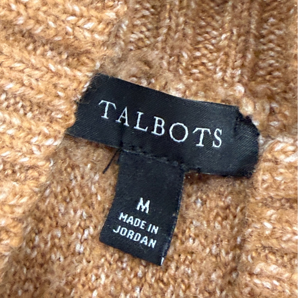 Talbots Sweatshirt, medium, tan - Picture 2 of 7